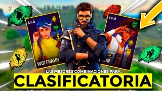 LAS MEJORES COMBINACIONES DE HABILIDADES PARA BRCLASIFICATORIA FREE FIRE  Sube a heroico rápido [upl. by Thedric]