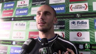 Paolo Cannavaro prima di SassuoloInter 280115 [upl. by Kitty]