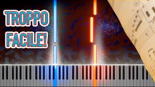 Inno Russia🇷🇺 al Piano ma è TROPPO FACILE PIANO TUTORIAL  SPARTITO GRATIS [upl. by Eeryt]