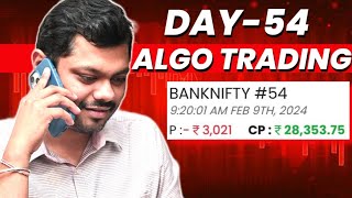 Day 54 Quantman ALGO Trading Best Strategy With Earning Proof in Hindi  Algo Trading Software Live [upl. by Iraj555]