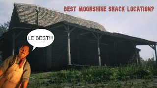 The BEST Moonshine Shack in Red Dead Online [upl. by Aleekat]