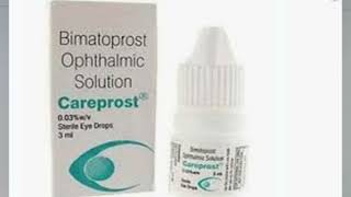 Bimatoprost ophthalmic solution  Uses  Doses  Optometry solution [upl. by Nissensohn]