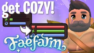 EXTENSIVE Coziness Guide to up your Health Energy and Mana in Fae Farm [upl. by Adleme]