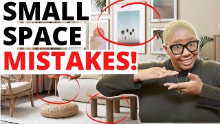 How to Make Your Small Living Room Look BIGGER  13 Space Saving Design Hacks Easy amp Affordable [upl. by Ardnola]