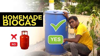 Make your own Bio gas to save money on LPG [upl. by Lejna]