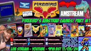 AMSTRAD CPC ⚡️AMSTREAM 🕹️ FIREBIRD Amstrad Games Special 🐦⭐️ Part 1  Playing Their Best Games [upl. by Okiam]