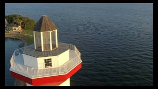 4K Drone Video of Lake Conroe Lighthouse  2017 [upl. by Aelak]