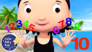 Number 10 Song  Learn Numbers and Counting for Kids  Little Baby Bum [upl. by Lleon]