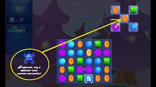 Candy Crush Saga How to beat Level 532 with Frog [upl. by Llevrac]