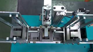 Core plate inserting machine  Lamination stacking machine  Automatic type [upl. by Ahsuas]