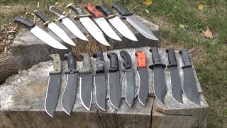 Buyers Guide Large Fixed Blades 9115 Inches [upl. by Nauquf]