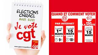 Elections CNRACL Du 1er au 15 mars 2021 on vote [upl. by Annekim]