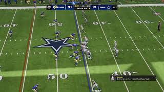 Madden NFL 24 NFC Championship Rams Vs Cowboys [upl. by Drawde]