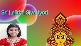 Navaratri series song 7 Sri Lalitha Siva Jyothi navaratri dasaratrendingvideo songs srilalitha [upl. by Naletak]