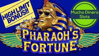 PHARAOH’S FORTUNE SLOTMAX BET HIGH LIMIT LIMITE ALTO [upl. by Pinkerton380]