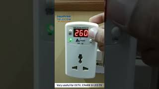 Protect your CCTV amp Computers from over voltage demages  OVP device details jayshreetelecom [upl. by Ennaxxor922]