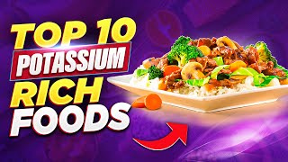 Top 10 Potassium Rich Foods  High Potassium Foods [upl. by Allwein396]