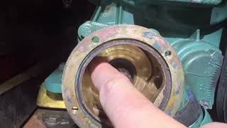 D2 55A Volvo Penta water pump shim [upl. by Aikcin]