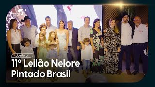 Criadores de Sucesso  Cobertura 11º Leilão Nelore Pintado Brasil [upl. by Dolorita]