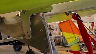 Aileron linkage on Dans Afordaplane [upl. by Yorke655]