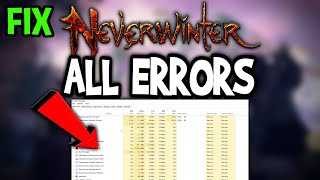 Neverwinter – How to Fix All Errors – Complete Tutorial [upl. by Va99]