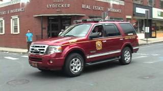 2012 Nyackny Fire Department Chiefs Inspection Parade part 3 of 3 [upl. by Pasol970]