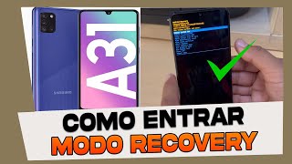 Como Entrar en el Modo Recovery Samsung Galaxy A31 [upl. by Aiym]