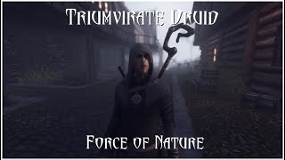 Triumvirate Druid  Force of Nature Horned Lord Guide  Skyrim [upl. by Ennairak]