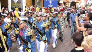 sail amsterdam 2010 dewaruci crew parade indonesia Manuk dadali [upl. by Alleuqram]