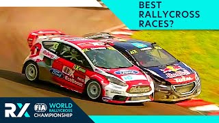 Even More BEST of RALLYCROSS World RX crashes epic overtakes punctures spins and more [upl. by Leidgam]