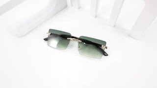 Metal sunglasses Products  HONGWEI [upl. by Aelegna792]