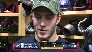 Alexander Wennberg Post Game Interview 21616 [upl. by Vaasta]