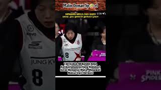 Megawati Balas Dendam Temannya megawatihangestriligakorea megatron olahraga volliballcantik [upl. by Dermot]