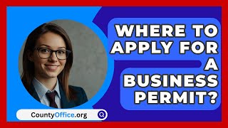 Where To Apply For A Business Permit  CountyOfficeorg [upl. by Ellehcen]