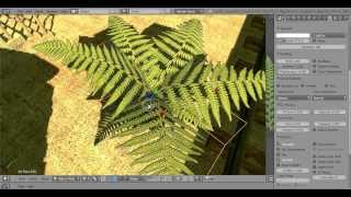 Blender Game EnginePflanzenPlant Tutorial Part 1 Farn DislikeTest 5 Updated every Day [upl. by Arnst679]