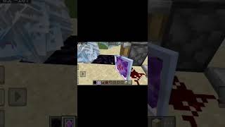 End crystal launcher part 1 minecraft endcrystal gaming [upl. by Singhal]