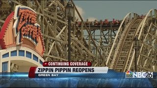 Zippin Pippin reopens to riders [upl. by Latini]