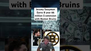 Jeremy Swayman Earns 8 year 66 million  extension with Boston Bruins [upl. by Nahtal]