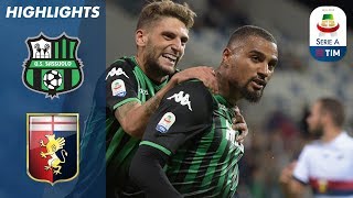 Sassuolo 53 Genoa  Scontro allultimo gol il Sassuolo ne esce vincitore  Serie A [upl. by Bilek]