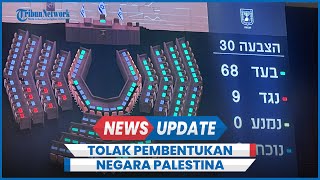 Knesset Israel Setuju Resolusi Tolak Pembentukan Negara Palestina [upl. by Morven]