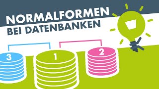 NORMALFORMEN bei Datenbanken einfach erklärt 1 bis 3 Normalform [upl. by Sicnarf]