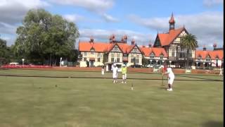 Golf Croquet 2015 World Championships peg jump [upl. by Eskill]