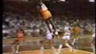 Michael Jordan Breaks Backboard With a Dunk [upl. by Ahserb417]