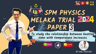 SPM Physics Paper 3  TRIAL MELAKA OCT 2024  RATE CHANGE OF TEMPERATURE [upl. by Gareri105]