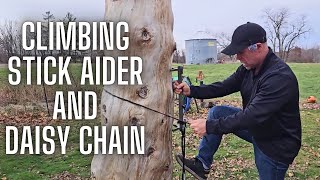 Climbing Stick Aider  Daisy Chain Single Step Aider [upl. by Ardekahs537]