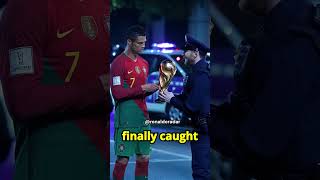 Why Ronaldo steals World Cup 😂  The reason will shock you😱 shorts [upl. by Jania907]