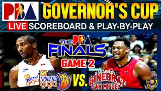 GINEBRA VS TNT GAME 2  PBA LIVE PLAYBYPLAY REACTION [upl. by Nalced354]