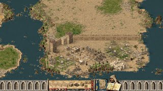 Stronghold Crusader  Mission 54  Terror on Tilos Warchest Trail [upl. by Pelage]