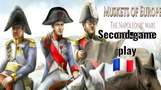 Second game play MUSKETS OF EUROPE sonalichavan9536 [upl. by Georgianna]