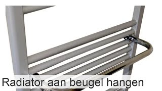 Beugel voor stalen gietijzeren bimetalen en aluminium radiatoren hoe ophangen [upl. by Platto]